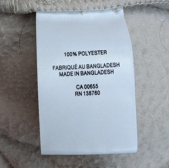 Hyba Plus Size Fleece Pink, Cream & Reddish Orange Zip Up Vest Women 3XL - Picture 4 of 8